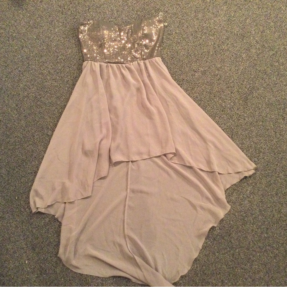 Love Culture Strapless Dress, Size S